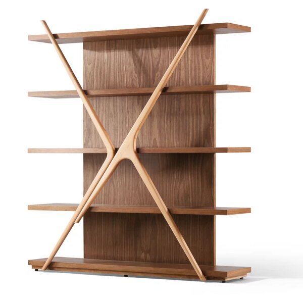 KRIS, BIBLIOTHÈQUE 180 X 45 X H190 CM
