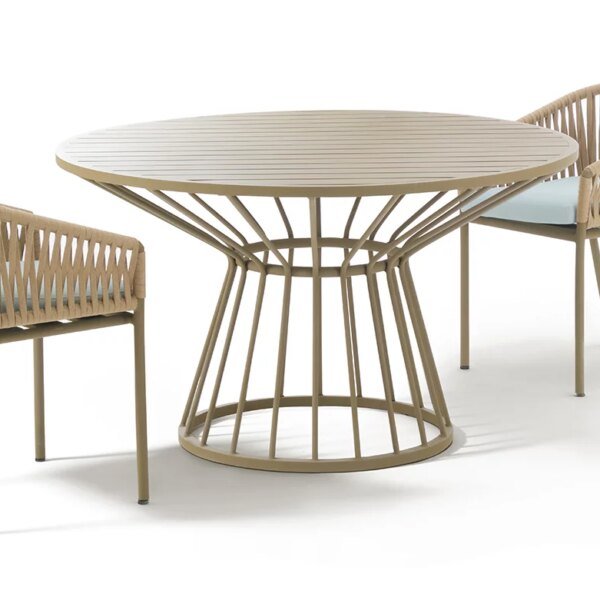 CEDAR ALUMINIUM, TABLE DE SALLE À MANGER D’EXTÉRIEUR