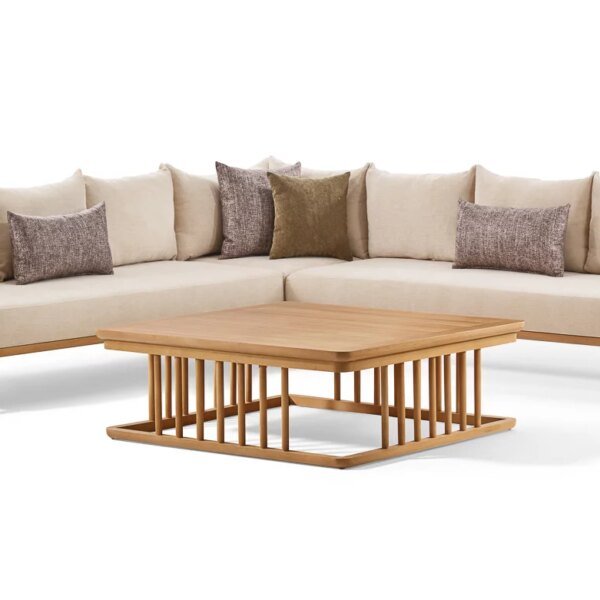 LARY, SALON D’EXTÉRIEUR EN L, 280 X 280 CM + TB