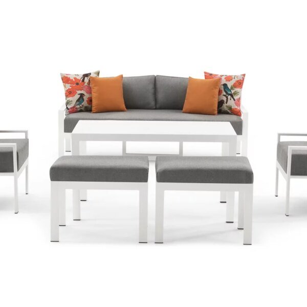 TACO, SALON D’EXTÉRIEUR, 3+1+1+TABLE+2TABOURETS